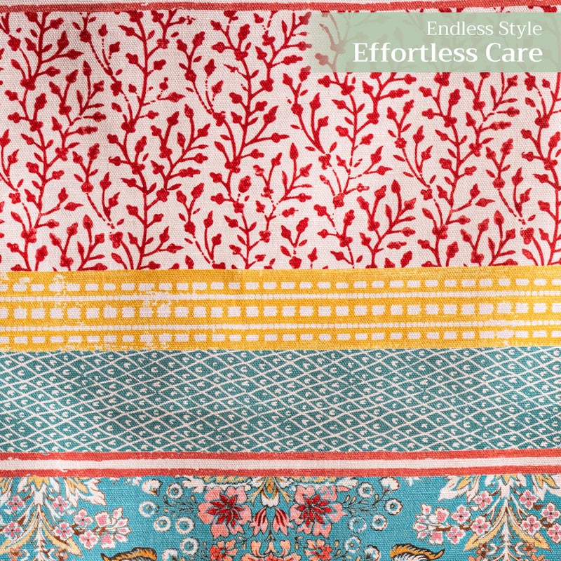 ميزون دي هيرمين Maison d'Hermine Table Runner 100 ٪ Cotton Single Table Table Runners 108 Inges Home Home Kitch Bising & Camping - هدايا لليوم الربيع والصيف (Marquise 14.50 "× 108" ") - Image 5