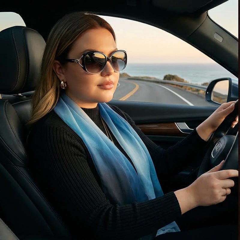 FIMILU Sunglasses for Women Trendy Polarized Sunglasses Oversized Big Sun Glasses Ladies Shades UV Protection | Fits Over Glasses ≤5.4"x1.65". Side Shields Block Sun & Wind. Weighs Only 1.1 oz—Light enough for All-day Comfortable Driving - Image 3