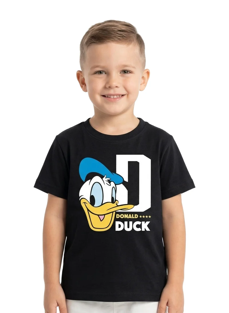ديزني Toddler Boys Donald Duck Graphic Printed T-Shirt