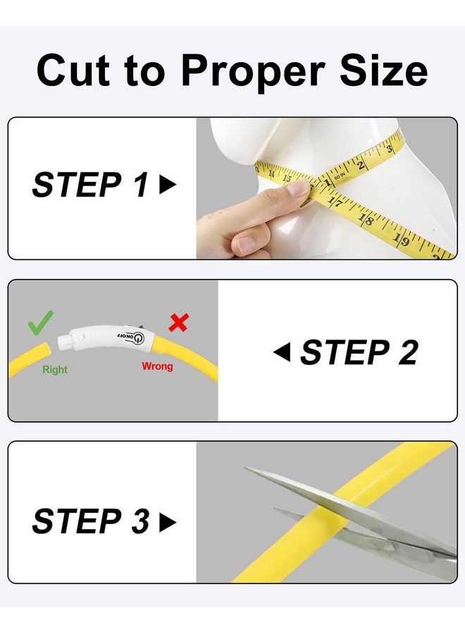 Joytale Light Up Dog Collar, Rechargeable Rainproof LED Collar for Night Walking Safety, Soft Silicone Glow in The Dark, Suitable for Small Medium Large Dogs, Yellow - Image 5