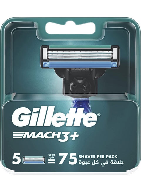 Mach 3 + Blades 5 Pcs