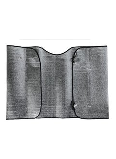 AUTOSMART Rear Side UV Protected Breathable Foam Reflective Car Sun Shade Silver 68.5 x 170 cm 114810A  - Image 2