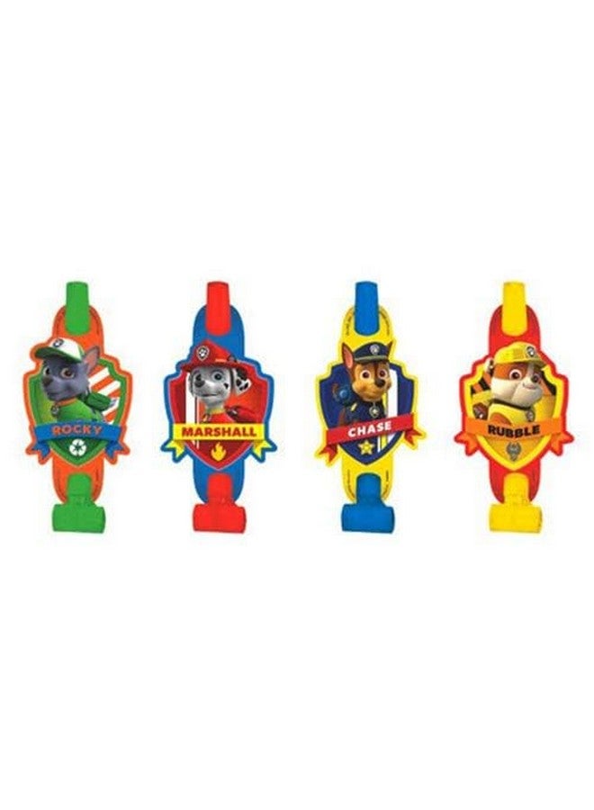 Amscan Paw Patrol Multicolor Party Blowouts - 5", 8 Pieces - Perfect Birthday Party Favors for Kids - Image 4