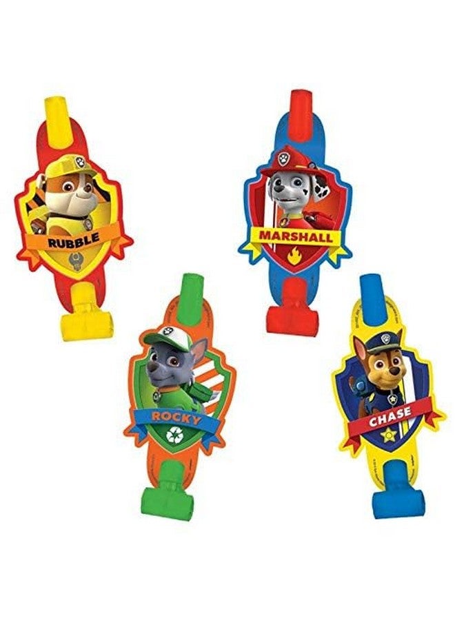 Amscan Paw Patrol Multicolor Party Blowouts - 5", 8 Pieces - Perfect Birthday Party Favors for Kids - Image 3