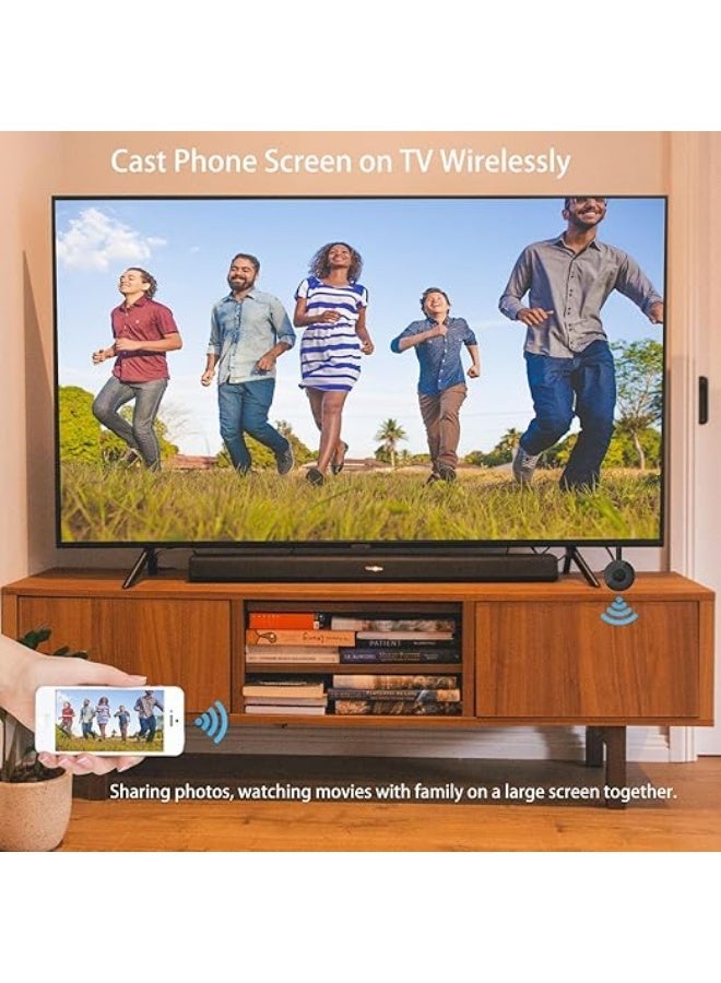 Wireless HD Display Adapter WiFi Screen Mirroring Dongle, 1080P Receiver for Smartphone Tablet Laptop to TV Projector Monitor, AirPlay DLNA Miracast - Image 5