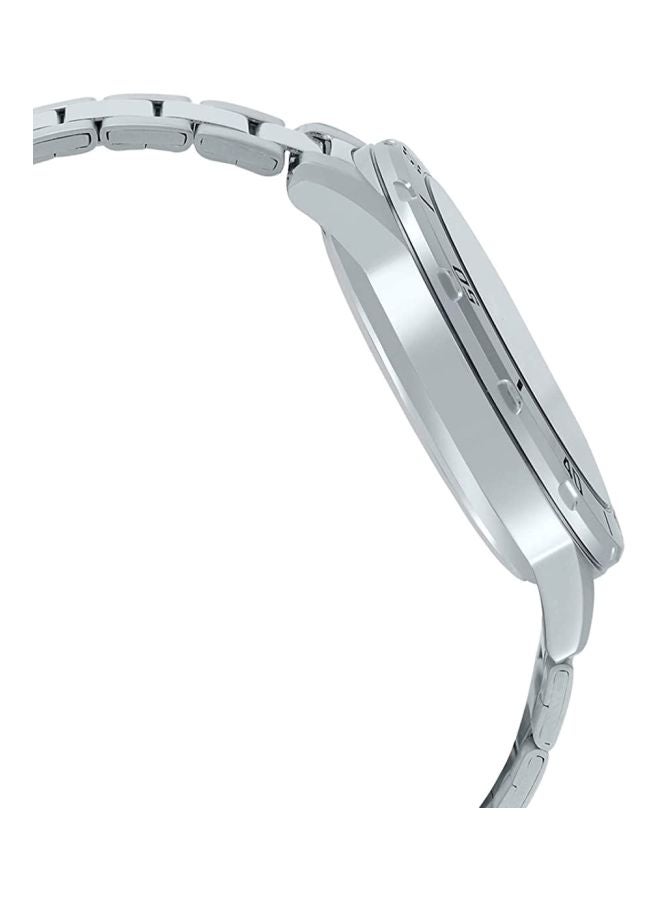 CASIO Men Stainless Steel Analog Wrist Watch MTP-VD01D-1E2VUDF - 45 mm - Silver - Image 4