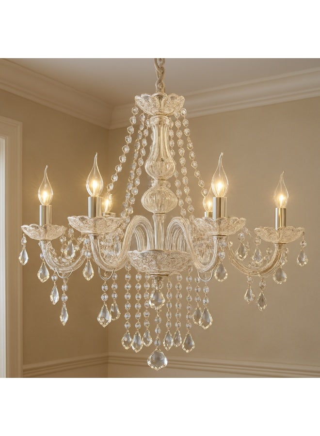 Cluc Crystal Chandelier - 6 arms - Image 1