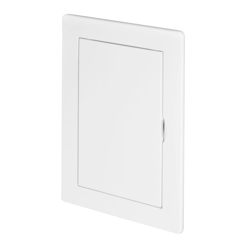 Awenta 4 x 6 Inch Access Panel for DrywallWhite ABS Plastic Wall Access Door with Flap CoverUtility Service Hatch for Plumbing Electrical HVACEasy Install Service Panel