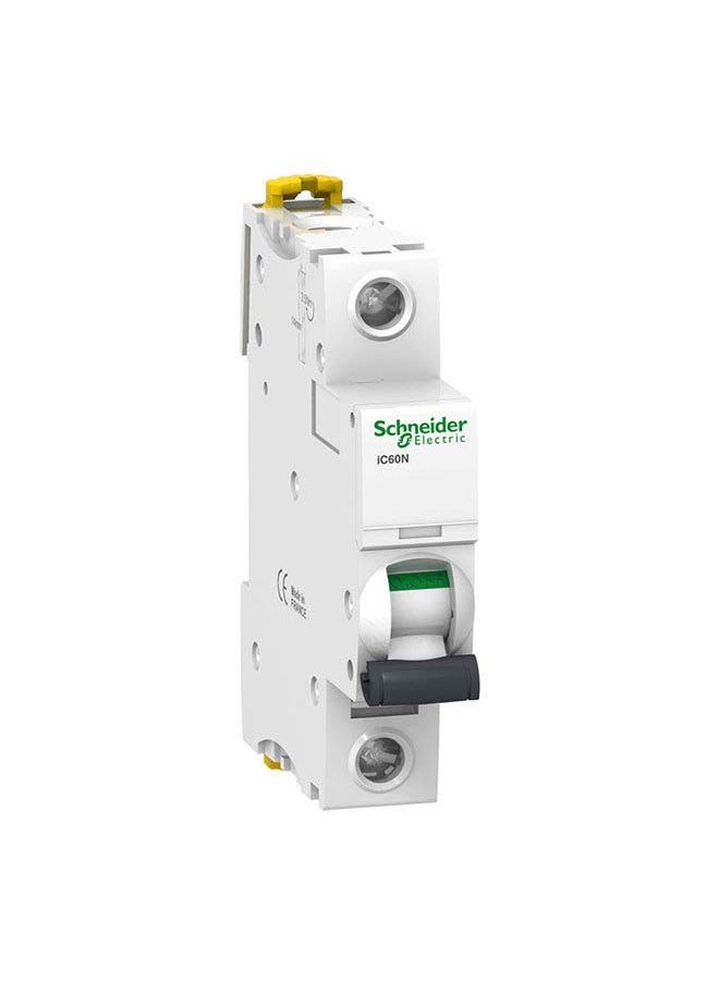 Schneider Electric Schneider Electric Miniature Circuit Breaker , Ic60N, 1P, 20A  - Image 1