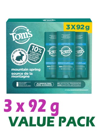 Tom’s of Maine Gentle Defense Deodorant: Soft on Skin, Tough on Odors, Dermatologist Tested & Aluminum Free (3 x 92g) - pzsku/Z3DC7C69F8BD364D30FB6Z/45/_/1730363699/6cc6da39-85e8-4d03-9bb5-5a75926bffb3