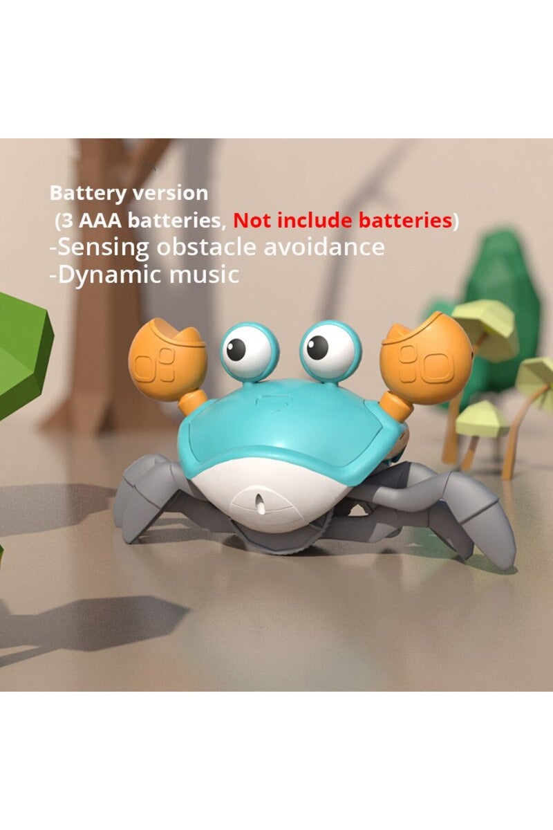 Other Green 1Pc Escape Crab Auto-sensing Function Children Crawling Avoiding Obstacles Electronic Pe