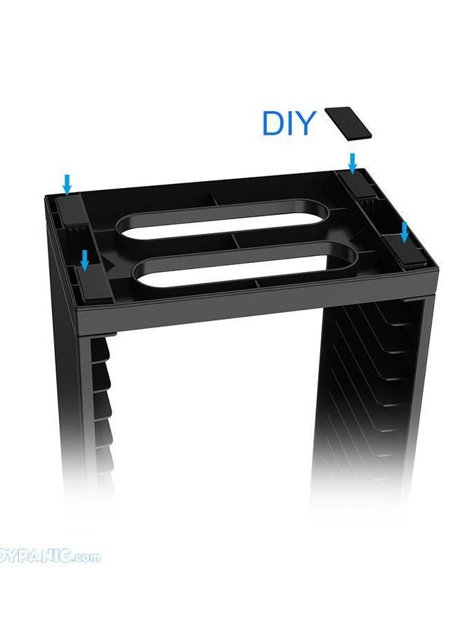 DOBE - PS4 Game Storage Stand 18 Games Rack Holder (TP4-19221) - Image 1