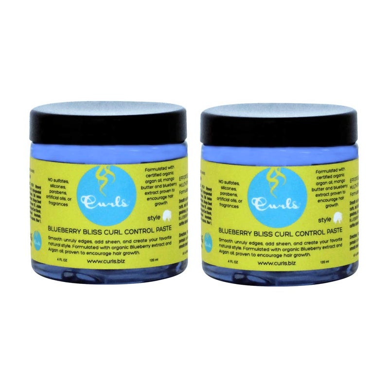 Curls Blueberry Bliss Curl Control Paste 4oz (Pack of 2) - Image 1