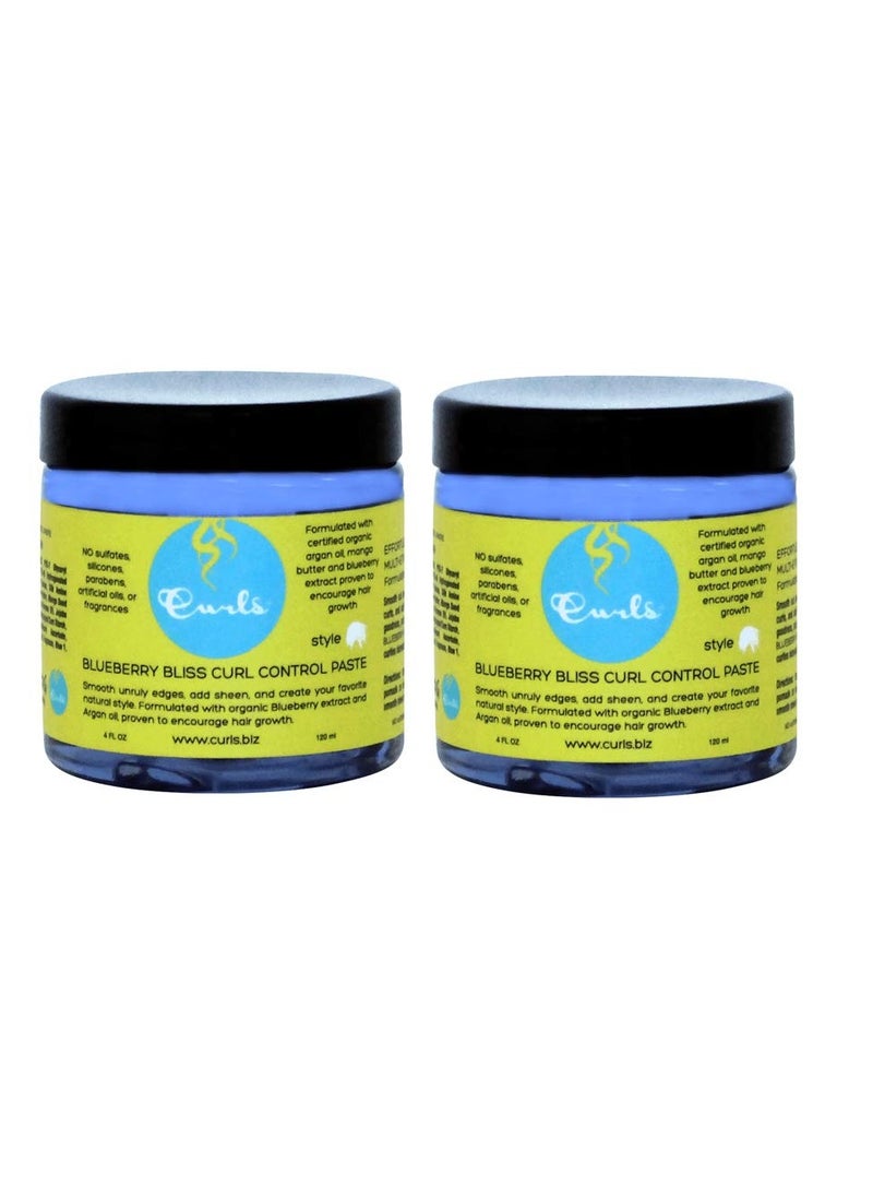Curls Curls Blueberry Bliss Curl Control Paste 4oz (Pack of 2)  - Image 1