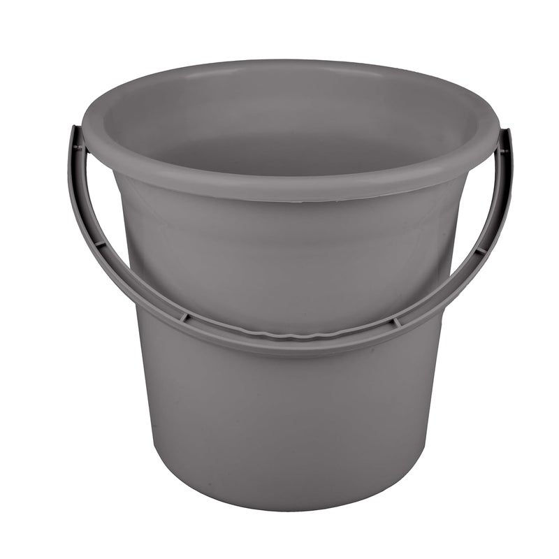 Kuber Industries Bucket Plastic Bucket for Bathroom Strong Bathroom Bucket Bucket for Bathing Water Storage Bucket Bathroom Bucket Plain Bucket 18 LTR Pack of 2 Multi - Image 2