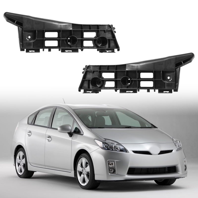 BXZ Front Bumper Cover Bracket Retainer Side Fender Support Pair For Toyota Prius 2010-2015 - Image 4