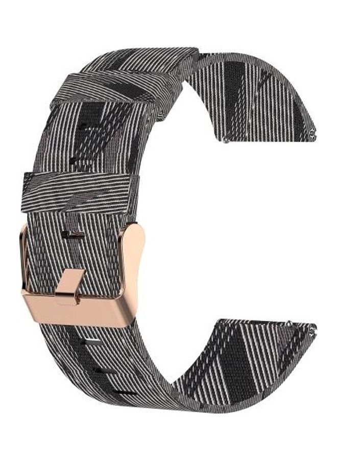Replacement Band For Fitbit Versa Grey/White - Image 3