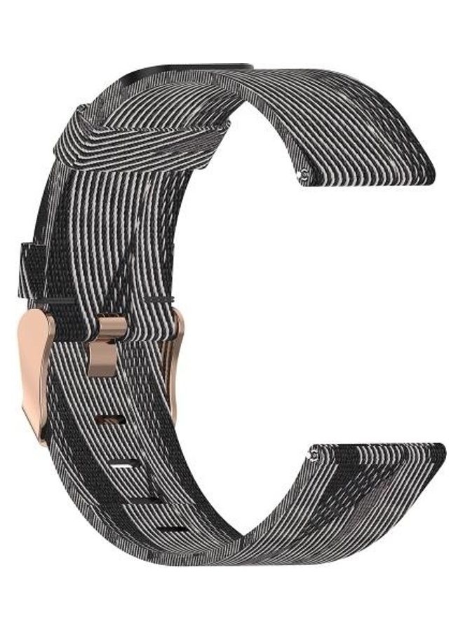 Replacement Band For Fitbit Versa Grey/White - Image 2