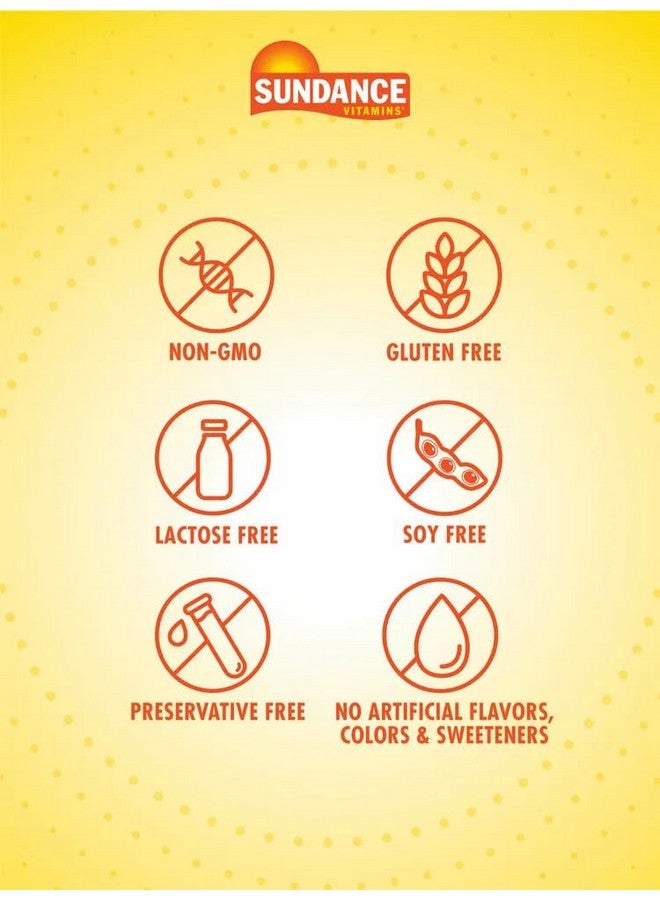 Sundance Daily Multivitamin for Adults | 60 Tablets | High Potency Formula | Non-GMO and Gluten Free Supplement - Image 4