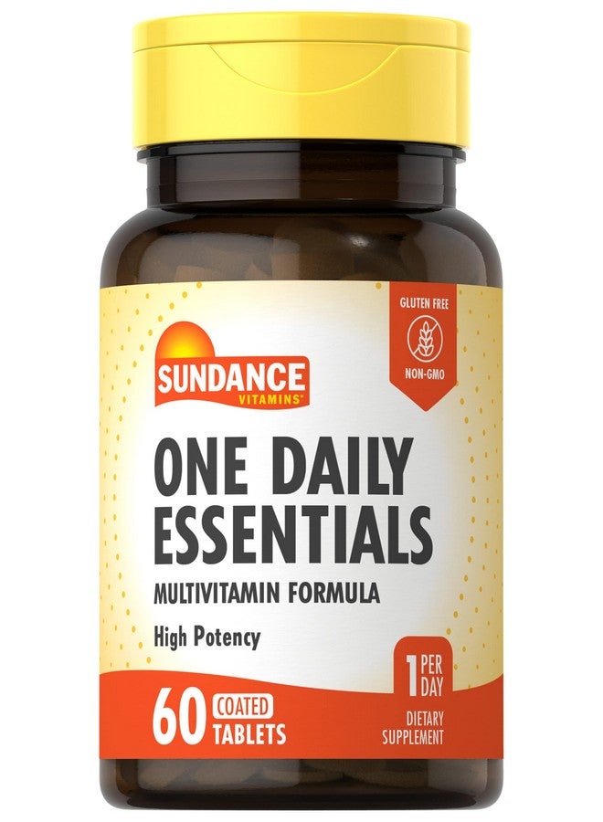 Sundance Daily Multivitamin for Adults | 60 Tablets | High Potency Formula | Non-GMO and Gluten Free Supplement - Image 1