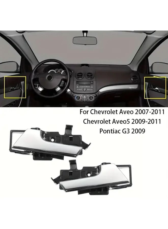 مقابض الأبواب الداخلية اليسرى لسيارة Aveo 2007 2011 Aveo 5 و G3 - Image 1
