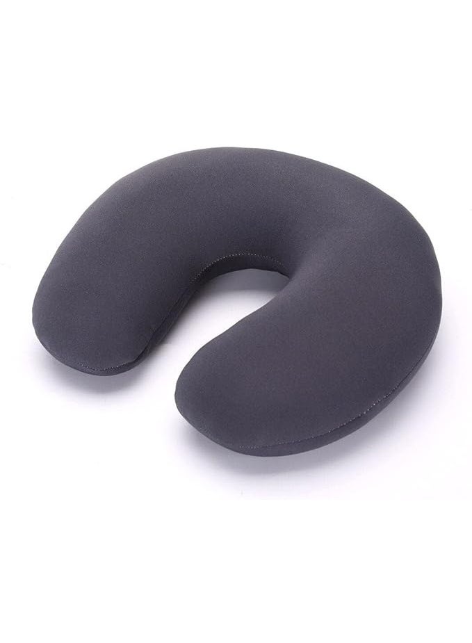 Nanoparticles U-Shaped Travel Pillow - Microbeads Filling for Flexible Neck Support - Colorful, Soft Cushion for Flight & Car - Durable & Practical