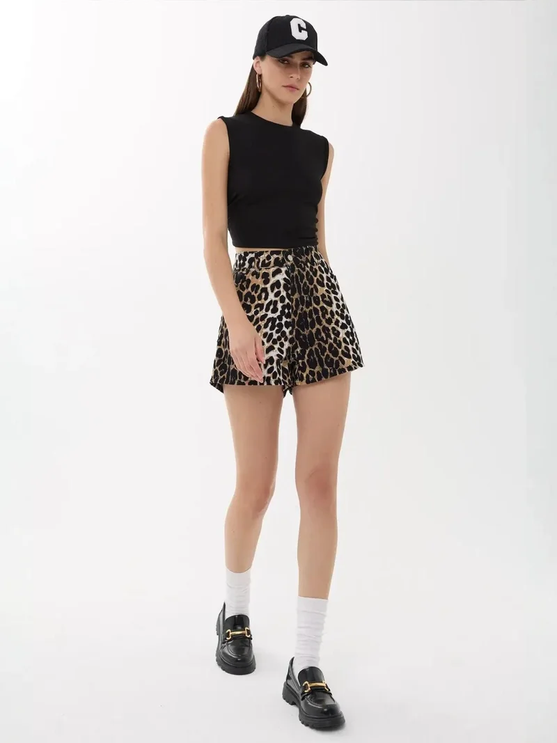 HICCUP Black Solid Ruched-Detail Blouse for Women | Best Price UAE