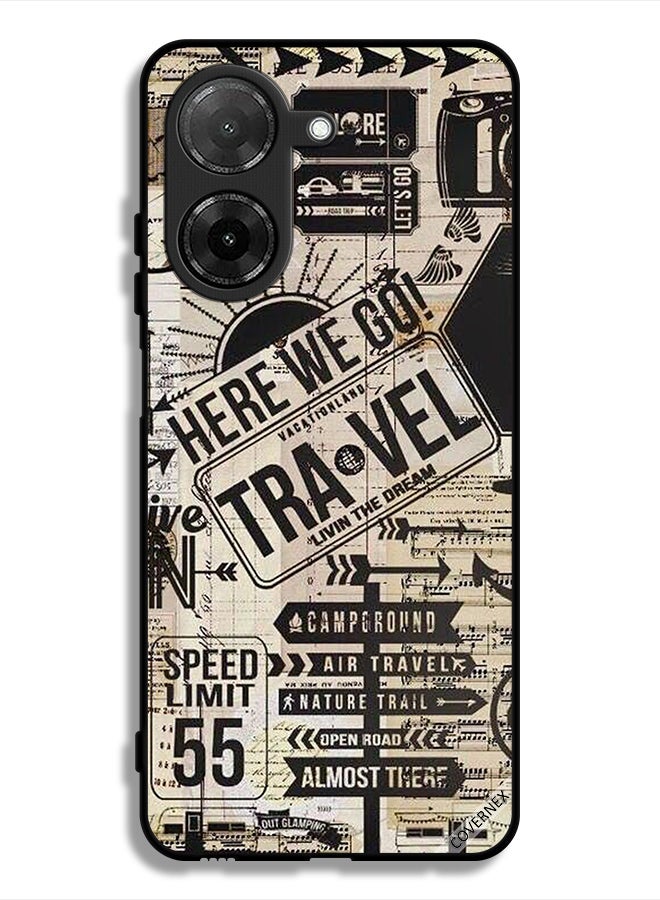 Covernex Xiaomi Redmi A5 4G Protective Case Cover Here We Go Travel - Image 1