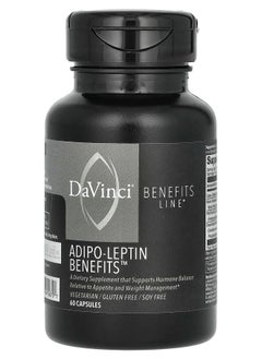 DaVinci Laboratories of Vermont Benefits Line AdipoLeptin Benefits 60 Capsules 