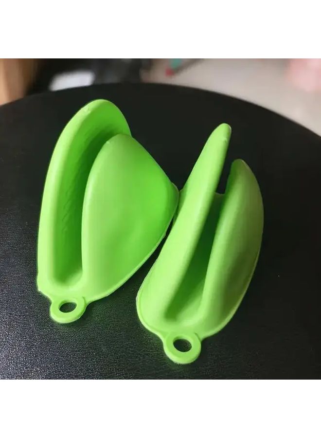 Blue Ambidextrous Non Slip Gloves Multipurpose for Kitchen Camping Cleaning - Image 5