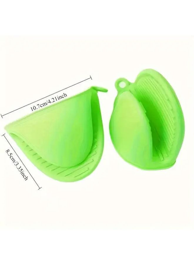 Blue Ambidextrous Non Slip Gloves Multipurpose for Kitchen Camping Cleaning - Image 4