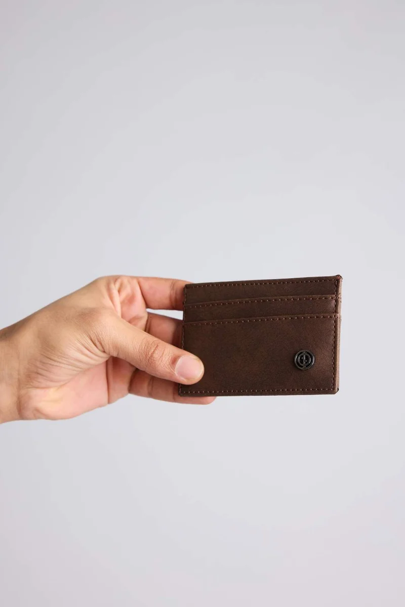 DeFacto Man Faux Leather Business Card Wallet