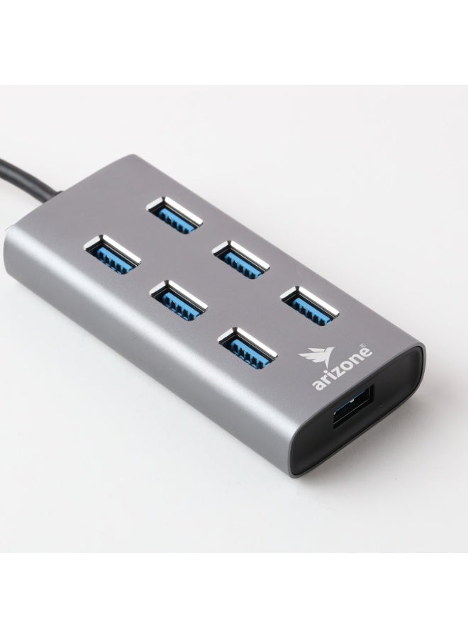 USB HUB XL-6030 (7 PORT HUB) 1*USB 3.0/6*USB 2.0 - Image 1