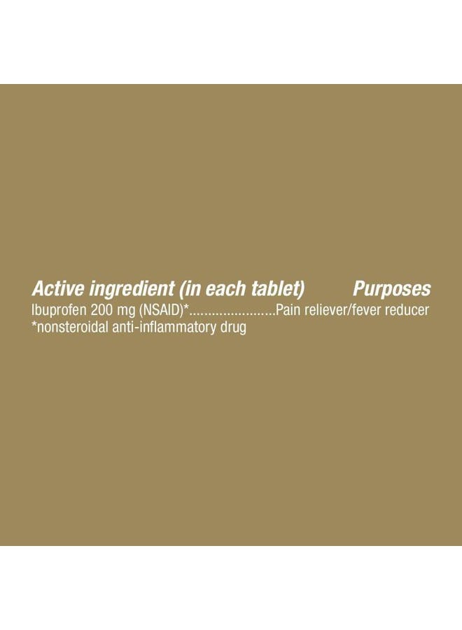 GOODSENSE 200 mg Ibuprofen Tablets, Fever Reducer and Pain Relief from Body Aches, Headache, Arthritis Pain and More, 500 Count - Image 3