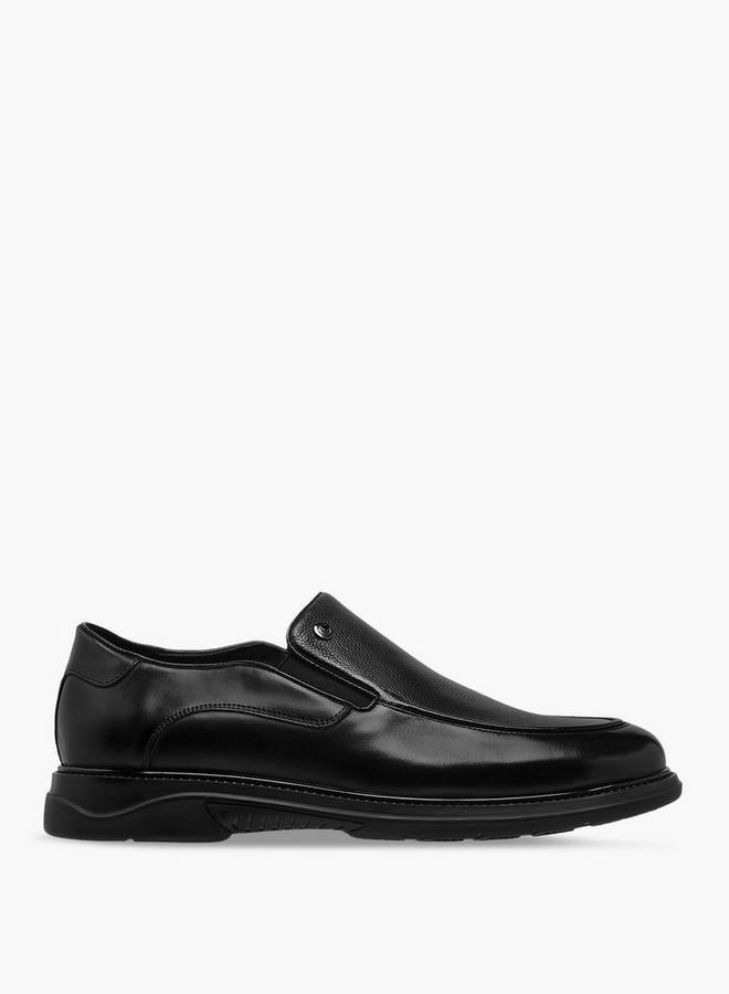 Le Confort Men Leather Slip-On Loafers - Image 1