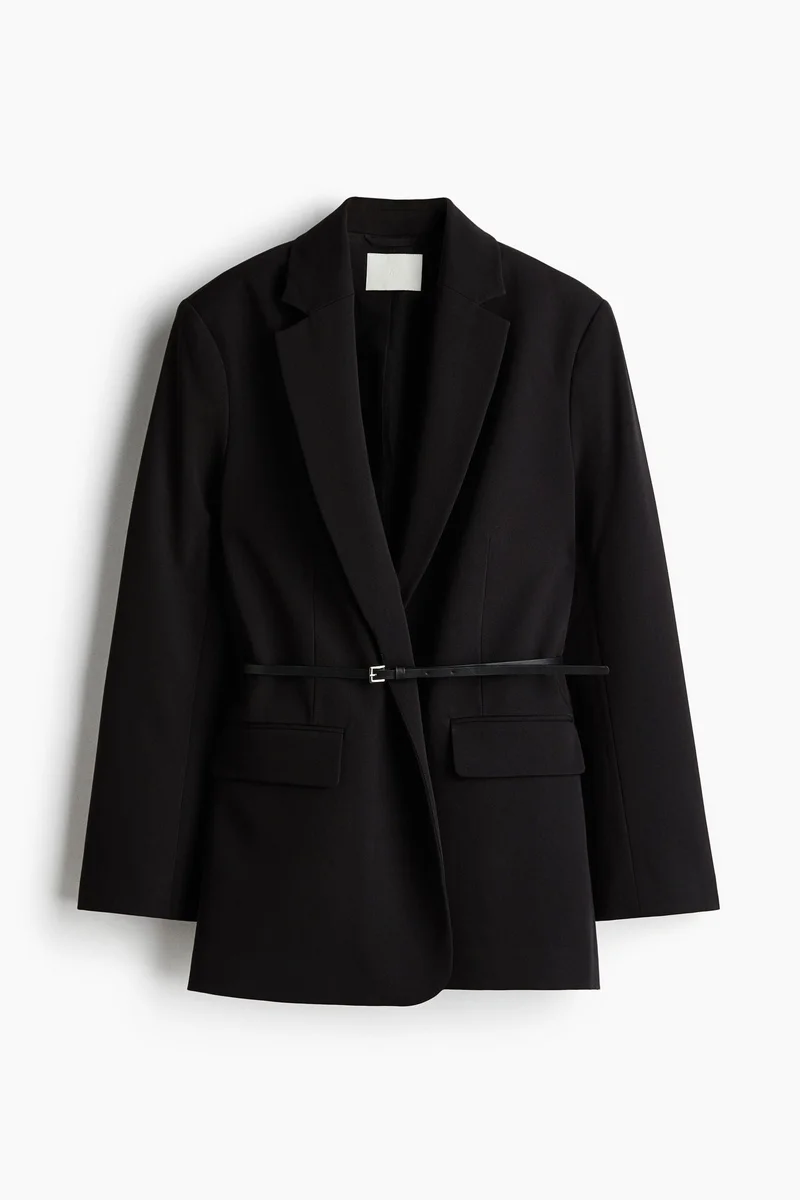 H&M Belted blazer