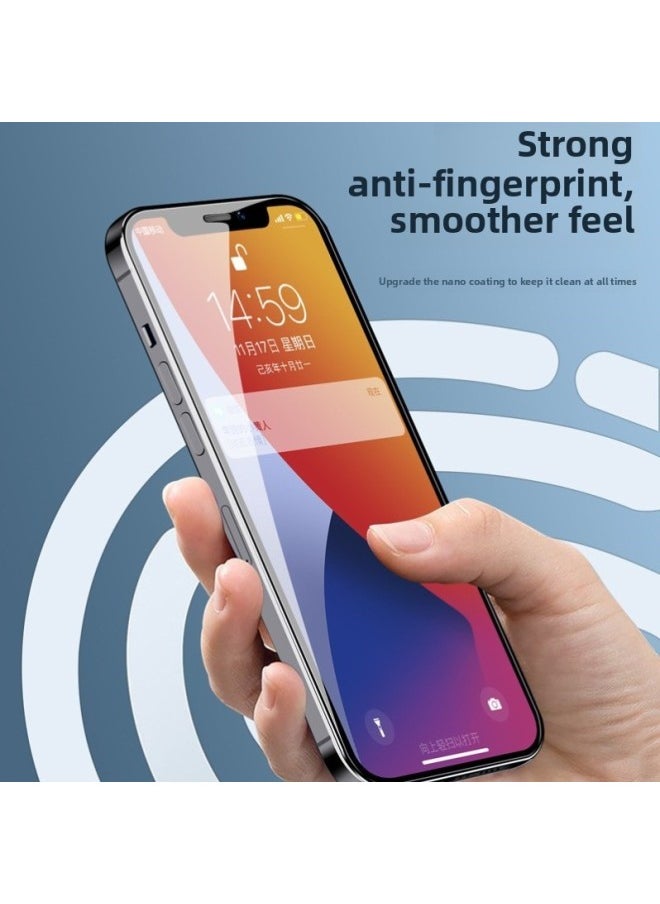 Generic - For Iphone13 Ultra Thin 0.08mm Tempered Film For 15 For Iphone 11 Full Screen 12pro Full Coverage Plus-Colour:Ultra-thin 0.08mm Tempered Film❤2 Pieces Of Blu-ray Version, Bare Metal Feels Really Thin-Size:For Iphone 11 Pro - Image 1