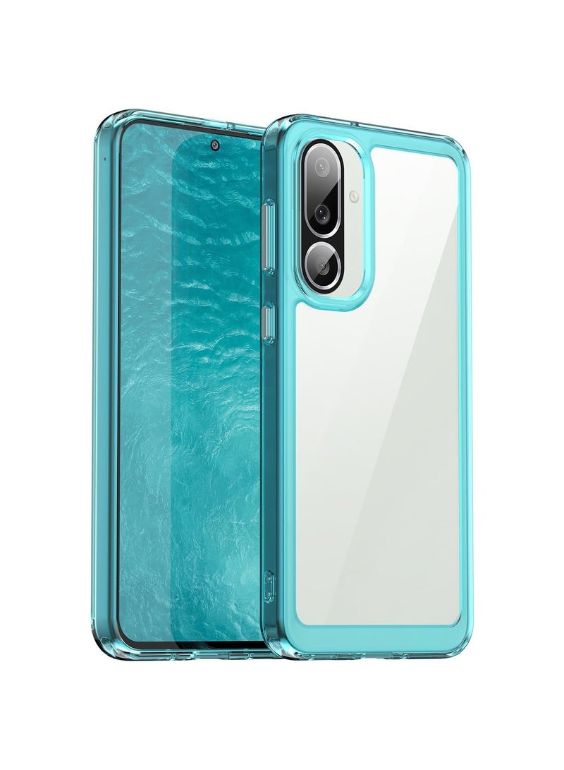general Clear Case Compatible with Samsung Galaxy M56/F56 5G, Hard Acrylic Clear Back Cover Soft TPU Edge Thickened Drop and Shock Resistant Back Cover