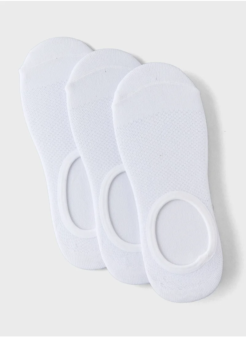 امريكان ايجل 3 Pack Essential Noshow Socks
