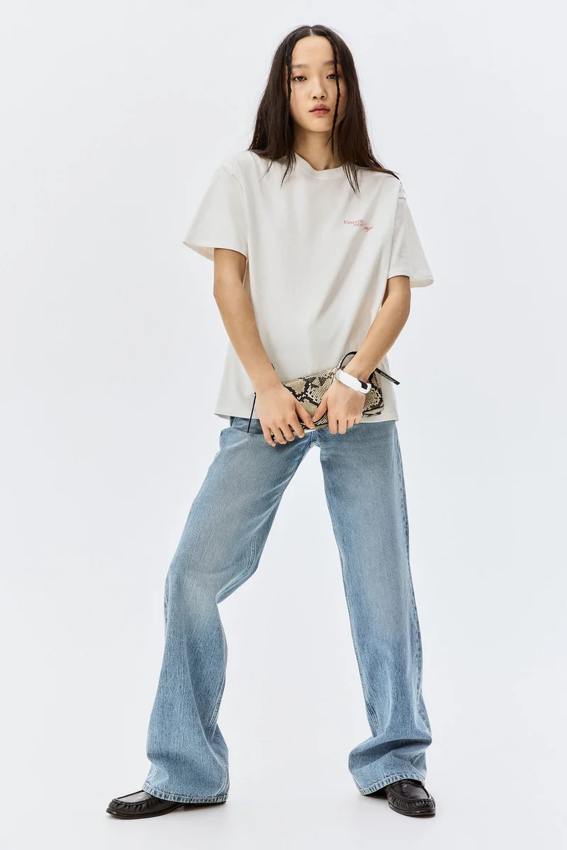 H&M Oversized printed T-shirt