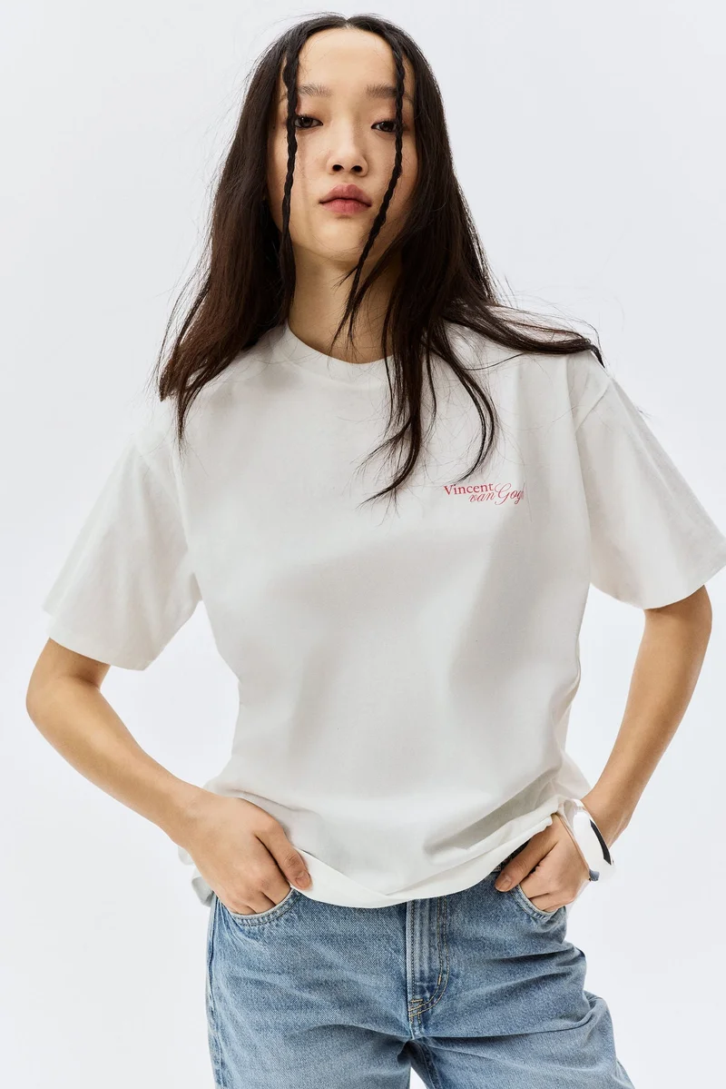 H&M Oversized printed T-shirt