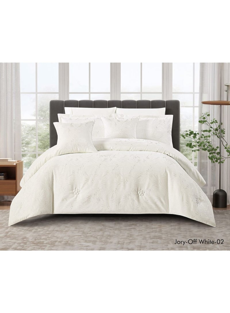 Luxury  double bed sheet with a royal jacquard design and high-quality material