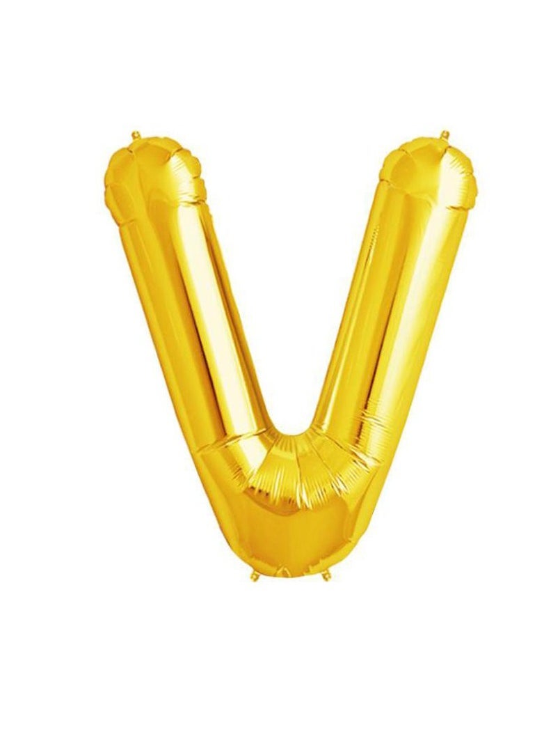 بارتي فن بالون الحروف احباط 40 بوصة (V) اللون الذهبي - Image 2