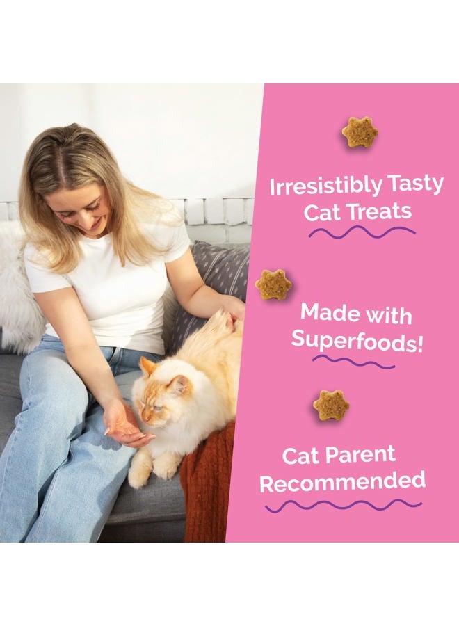 Fruitables Healthy Cat Treats Made With Tasty Superfoods Tuna Flavor Pumpkin, Orange, 9030924 (Packing may vary) - Image 3