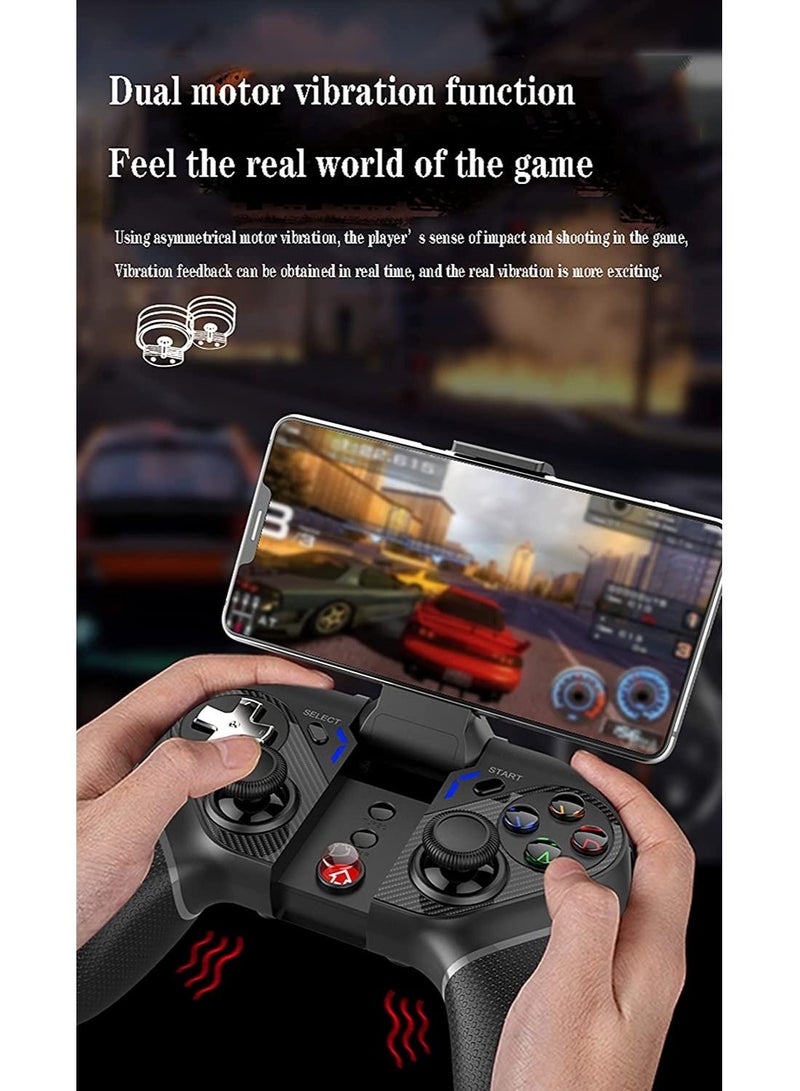 ipega PG-9220 Wireless 5.0 Mobile phone Tablet Gamepad Game Controller Joystick for Android Smartphone Tablet/PS3/ N-switch (Android 6.0 Higher System)
