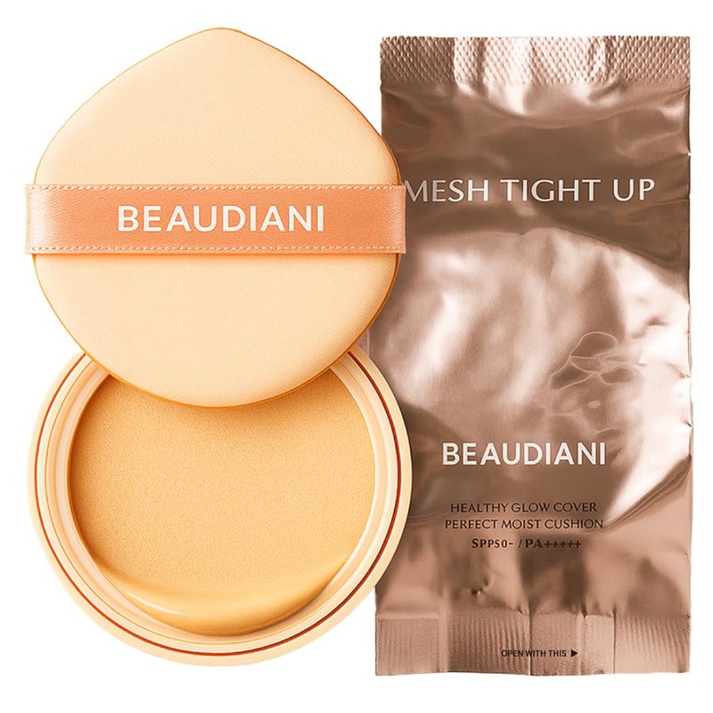 Beaudiani Mesh Tight UP Cushion Refill | Cushion Foundation | Buildable Coverage| Natural Finish | Dewy Glow Make up (01-REFILL Bright cool undertone (#21)) - Image 1