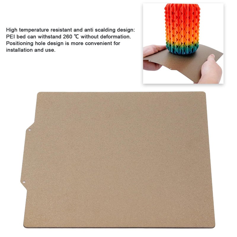 Magnetic Flexible PEI Print Bed 235x235mm High Temperature Build Plate For 3D Printers - Image 3