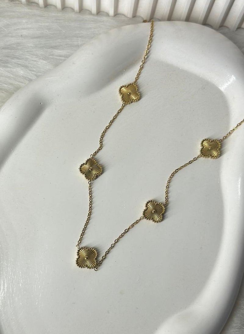 Maya accessories ( necklace ) stainless steel (gold)  - Image 1