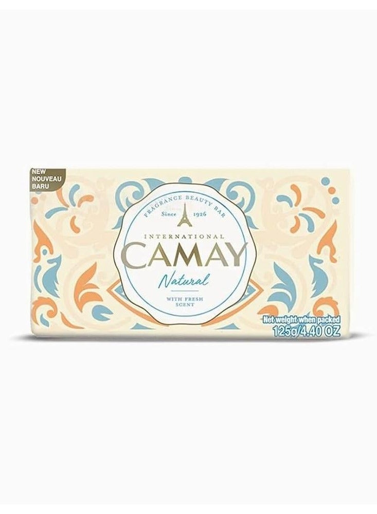 صابون طبيعي عالمي برائحة منعشة 125 جرام