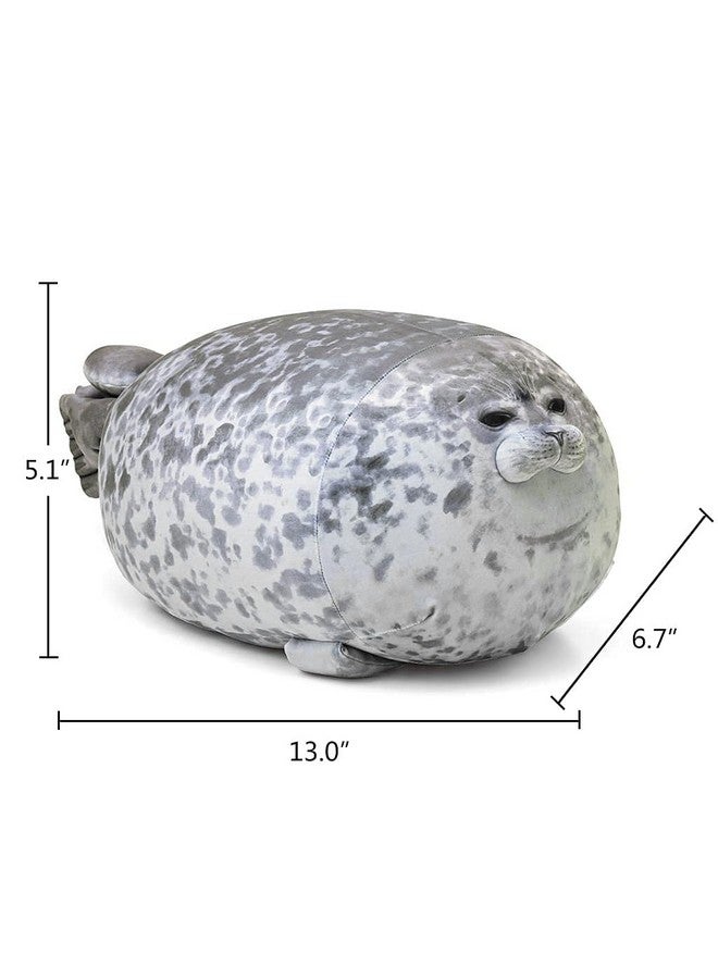 AOLIGE Chubby Blob Seal Pillow Soft Stuffed Cotton Plush Animals Toy For Kids (Small) - Image 2